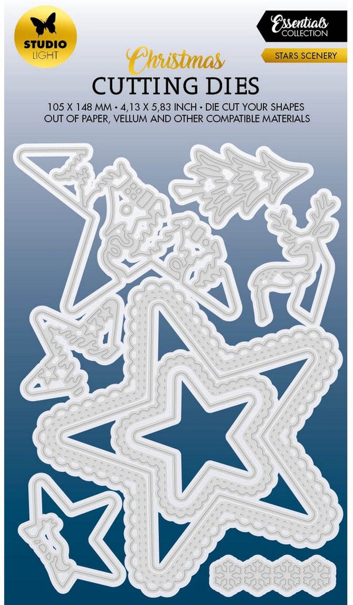 Studio Light • Essentials Cutting Die Star scenery