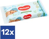 Lingettes biodégradables Natural pour bébé Huggies - 12 x 48 lingettes