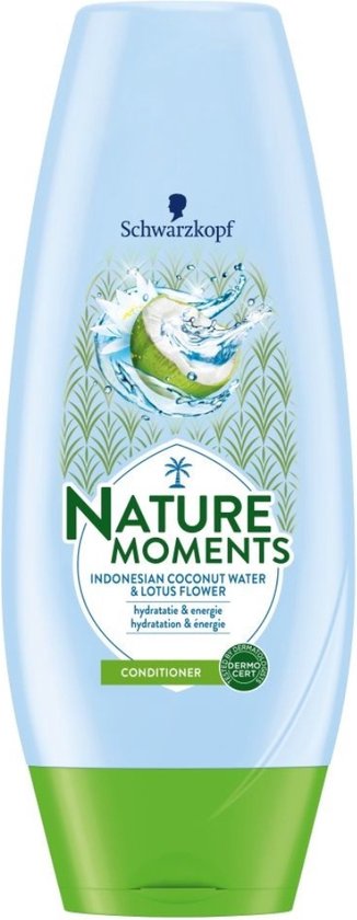 Schwarzkopf Nature Moments Indonesian Coconut Water & Lotus Bloem Crèmespoeling - 200 ml