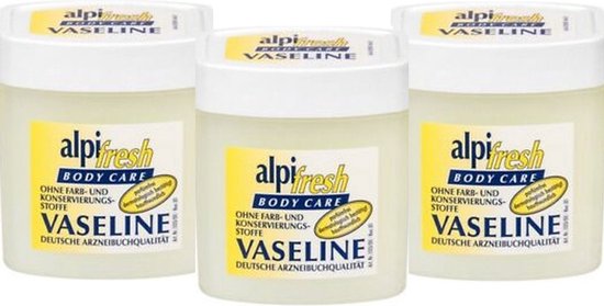 Alpi Fresh Vaseline - 3 x 125 ml