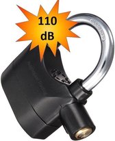 Alarm Hangslot / Padlock / fietsslot met geluidsignaal 110Db Motor Slot Remschijfslot