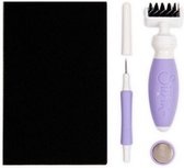 Sizzix Making Tool Die Brush & Die Pick Accessory Kit Lavender Dust