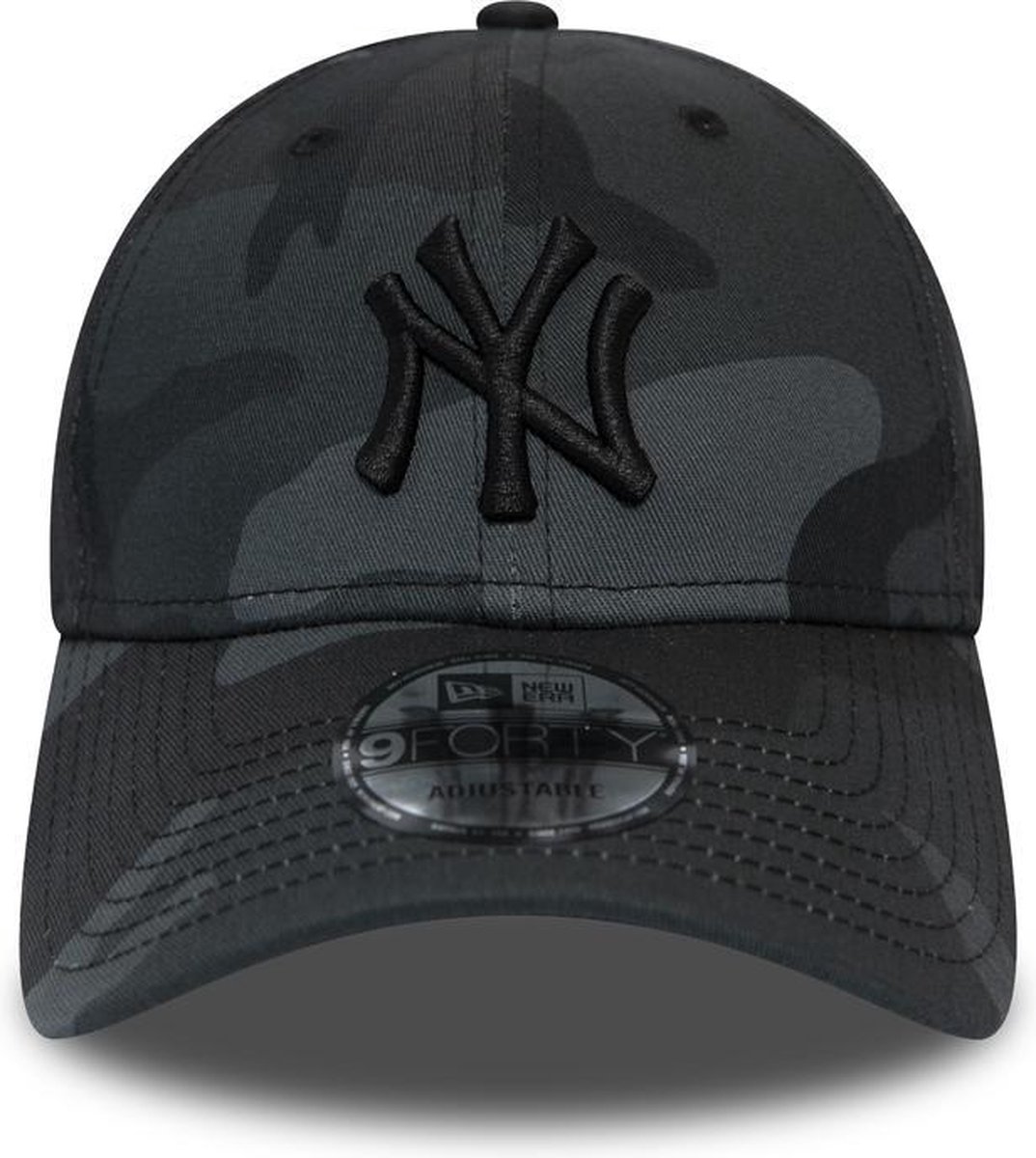 New Era LEAGUE ESSENTIAL 940 New York Yankees Cap - Black Camo - size | bol.com