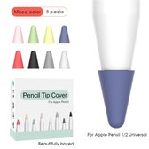 Apple Pencil Tips - Apple Pencil Tips Orgineel Apple Pencil - Apple Pencil 1 - Apple Pencil 1e Generatie - Apple Pencil Punten - 8 stuks - Mix Kleur