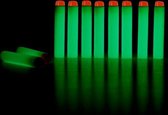 CHPN - Fléchettes - Fléchettes phosphorescentes - Billes - Flèches - Fléchettes - Fléchettes pour Glow Nerf - Glow in the dark - Fléchettes lumineuses - 10 pièces