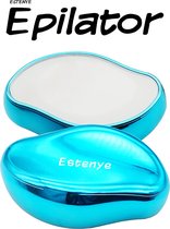 Estenye Premium Epilator - Turquoise - Ontharen - Klein formaat - Pijnloos ontharen - Crystal Hair Remover Pro