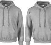 Hoodie voor een koppel - Valentijns cadeau - Truien met capuchon - voor hem en haar - Maat M