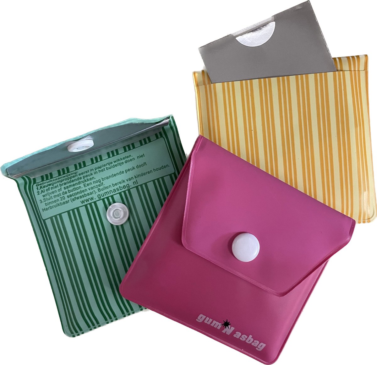 Goedkoopste Draagbare asbak-kauwgom asbak- festivalasbak- gum n asbag- assorti-1 stuk