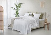 Dreamers Den - Mousseline - Dekbedovertrek - 240x220 cm - Wit