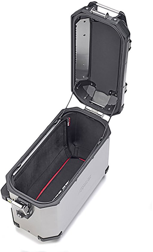 Givi Obkn37 Gevoerde Binnenkant Topkoffer Zilver