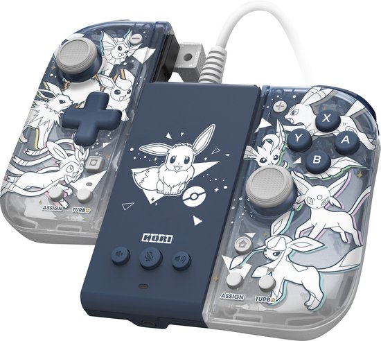 Hori Split Pad Compact Controller Attachment Set - Eevee Evolutions - Nintendo Switch & Switch Oled cadeau geven