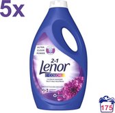 Lenor 2 en 1 - Améthyste & Bouquet de Fleurs - Lessive liquide 175 lavages 9 625 litres