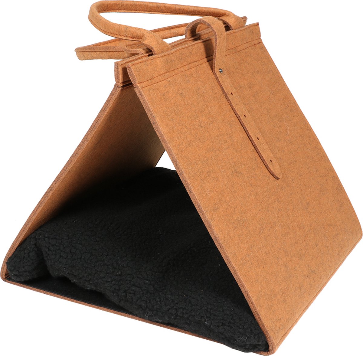 D&d Home - Dierenmand - Kat - Rosa 40x40x35cm Bruin - 1st