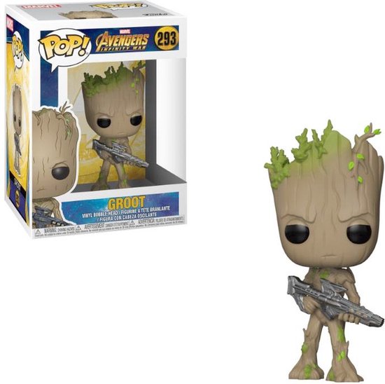 Foto: Funko pop avengers infinity war groot 293 verzamelfiguur