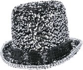 Smiffy's - Costume de danseuse des années 1920 - Chapeau à paillettes Showmaster Argent Zwart - noir, argent - Déguisements - Déguisements