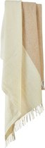 Plaid Moorland Bruin Beige (Vintage and Creame) - 150x183 - Nieuw Wol - Tweedmill UK