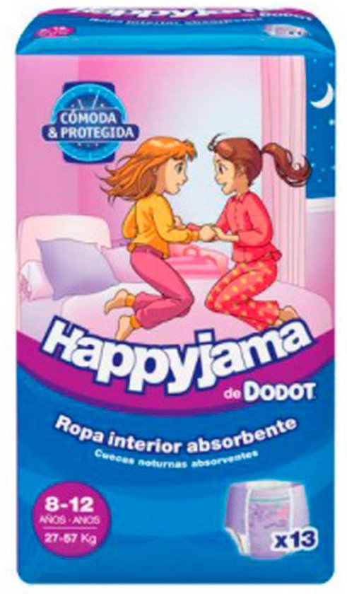Wegwerpluiers Dodot Happyjama 8-12 Jaar Slip Maat 8 13 Stuks