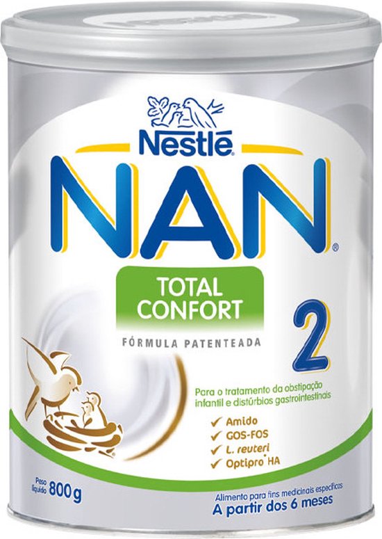 Total comfort 2 poedermelk voor baby's vanaf 6 maanden 800 g de poudre|Total comfort 2 powdered infant milk, baby +6 months 800 g of powder|Lait infantile en poudre total comfort 2, bébé +6 mois 800 g de poudre van Total — afbeelding 2