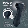 Satisfyer Pro 2 Generation 3 Luchtdruk Vibrator met App Control - Zwart