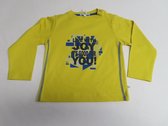 T-Shirt met lange mouwen - Jongens - Geel met blauw - Joy - 18 maand 86