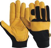 Werkhandschoenen Heren - Tuinhandschoenen – Handschoenen – Klussen – Werken Geitenleer M 10