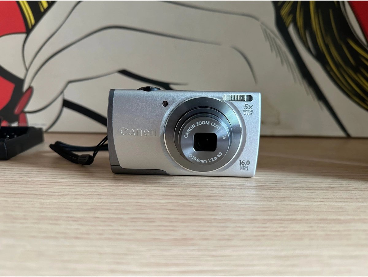 Canon PowerShot A3500 IS BLACK - Digitale Camera | bol
