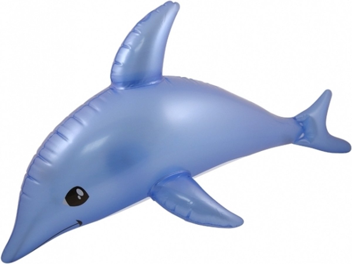 Opblaasbaar dolfijntje 53 cm roze