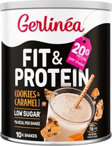 Bol.com Gerlinéa Fit & Protein Shake Cookies & Caramel Flavour 340 g aanbieding