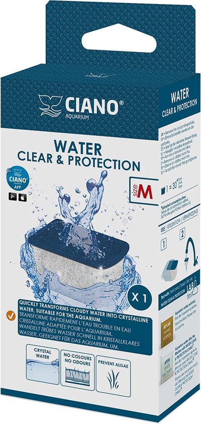 Ciano Water Clear Large 1Pc Bleu