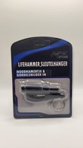 Autoruitbreker, 3 In 1 Raambreker Sleutelhanger, Gordelsnijder En Raambreker Autoveiligheidshamer