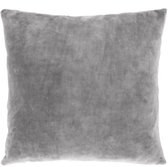 Tiseco Home Studio - Coussin (rempli) MARSHMALLOW - SET/2 - polyester - remplissage en peluche - super doux - Carré - 45x45 cm - Gris clair