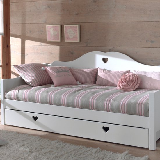 LUCID Memory Foam Matrastopper 135x190cm met bamboehoutskool, 10 cm dikke matrasoplegger 135 x 190 cm