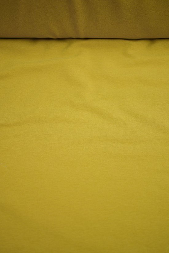 Tissu pull jogging rugueux uni jaune moutarde 1 mètre - tissus mode pour  couture - tissus | bol