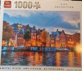 Puzzel Amstel River Amsterdam Netherlands