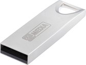 MyMEDIA My Alu USB 2.0 Drive 69274 USB-stick 64 GB USB 2.0 Zilver