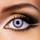 Lentilles de couleur Partylens® - Miracle Purple - lentilles annuelles avec porte-lentilles - lentilles de fête