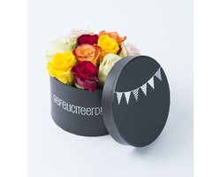 BloomGift | Rozentaartjes | Rozentaartje Gefeliciteerd | Origineel verjaardagscadeau