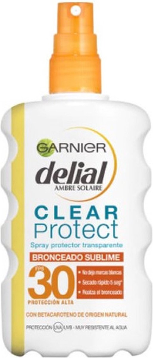 Zonnebrandcrème Clear Protect Garnier Spf 30 (200 ml)