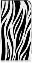 Smartphone Hoesje Geschikt voor iPhone 15 Pro Beschermhoesje Zebra