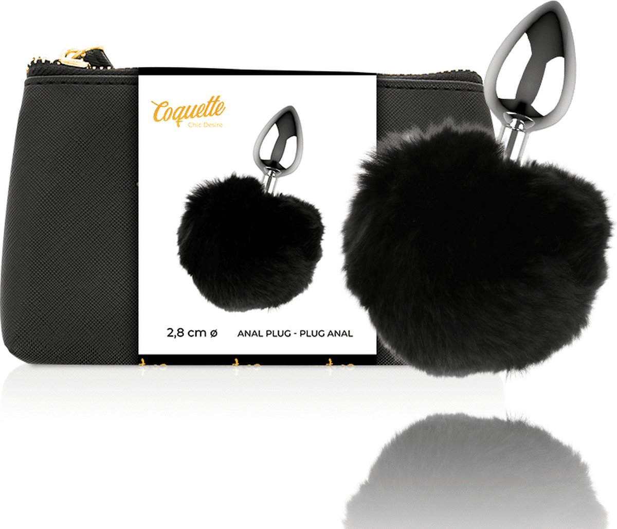 Goedkoopste COQUETTE TOYS | Coquette Anal Plug Metal Size L 2.8 X 4.1 Cm