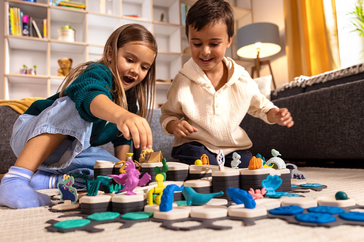 GraviTrax Junior Starter-Set XXL My World - Knikkerbaan - Interactief Kogelbaansysteem voor Kinderen — afbeelding 2