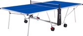 Table de ping-pong Cougar Deluxe 2800 Plein air Blauw - Terrain de jeu ACP aluminium/composite - Table de ping-pong pour l'intérieur et l'extérieur - Pliable - Incl. juste