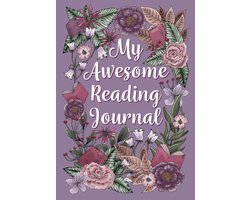 My Awesome Reading Journal - Reading Journal - Romantic Purple