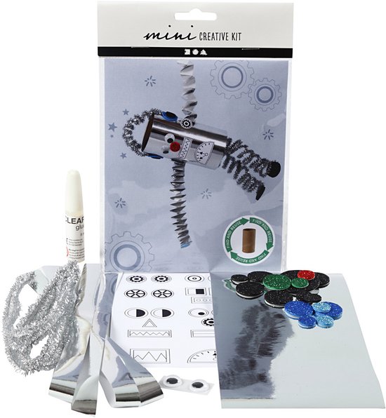 Foto: Cc mini creative kit recycle toiletrol robot