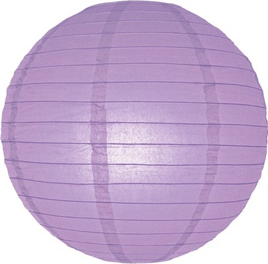 Lampionstokje 40 cm - met lampion - lila paars - D25 cm - Sint Maarten — afbeelding 5
