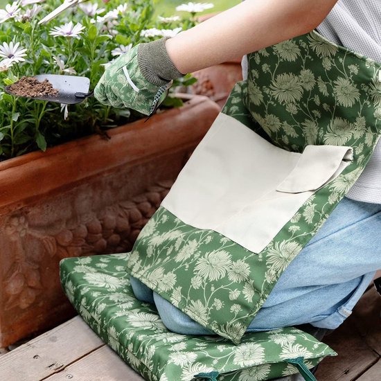 Robuuste Tuingereedschapsset met Houten Handvatten en Tuintas — afbeelding 2
