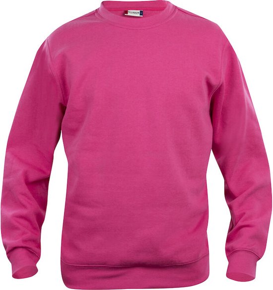 Clique Basic Roundneck Sweater Helder Kersen maat L