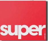 Superglide Pad XL Red - Tapis de souris - pour Gaming - 490 x 420 x 4 mm - Rouge