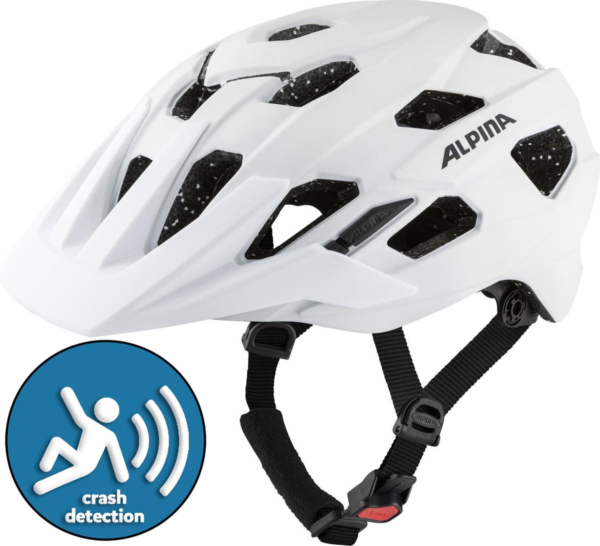 Alpina Anzana Tocsen Helmet, wit Hoofdomtrek 57-61cm