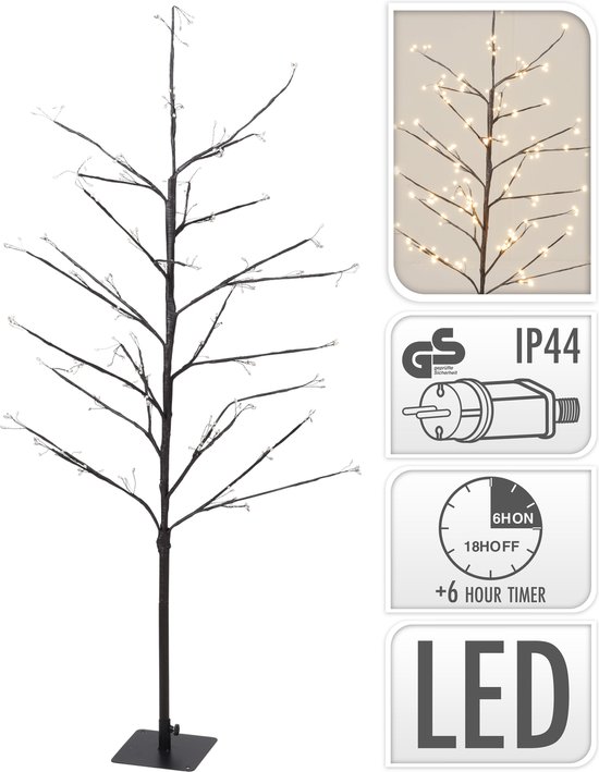 Arbre lumineux 120cm - 240LED - avec minuterie